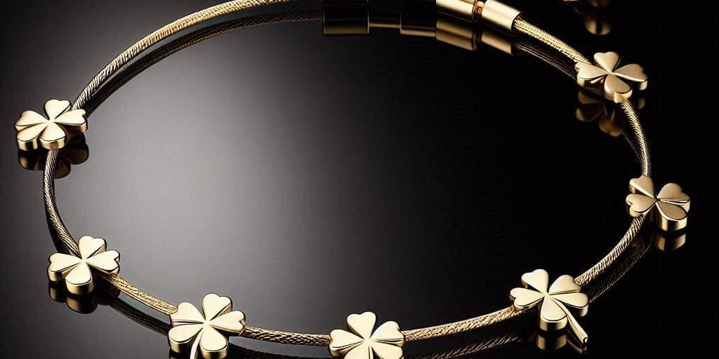 Clover Bracelet 10k Gold: The Timeless Talisman for Good Fortune