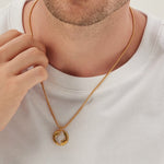 24K Gold Duel Panther Pendant Saurin Jiya