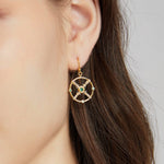 24K Gold Enchanted Emerald Earring Saurin Jiya