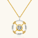 24K Gold Enchanted Emerald Necklace Saurin Jiya
