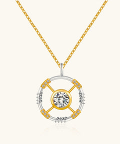 24K Gold Enchanted Emerald Necklace Saurin Jiya