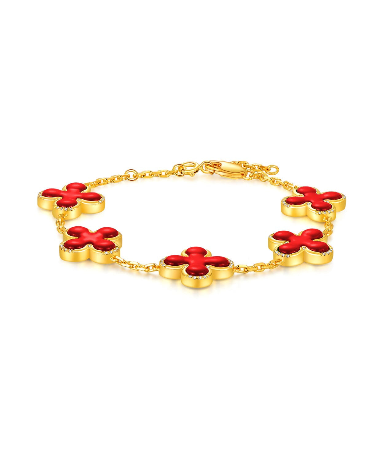 Red Clover Bracelet