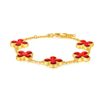 Red Clover Bracelet