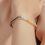 24k Gold Love Lock Bracelet Saurin Jiya