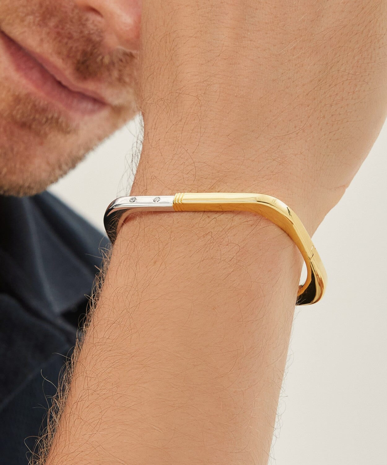 24k Gold Love Lock Bracelet Saurin Jiya