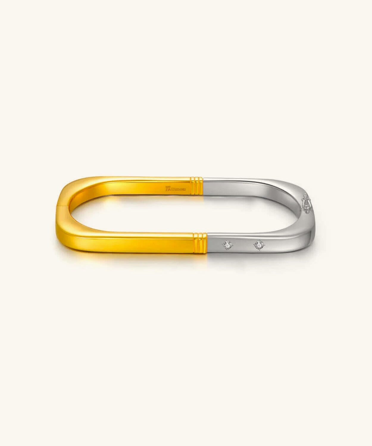 24k Gold Love Lock Bracelet Saurin Jiya