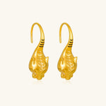 24K Yellow Gold Leopard Earring Saurin Jiya