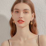 24K Yellow Gold Leopard Earring Saurin Jiya