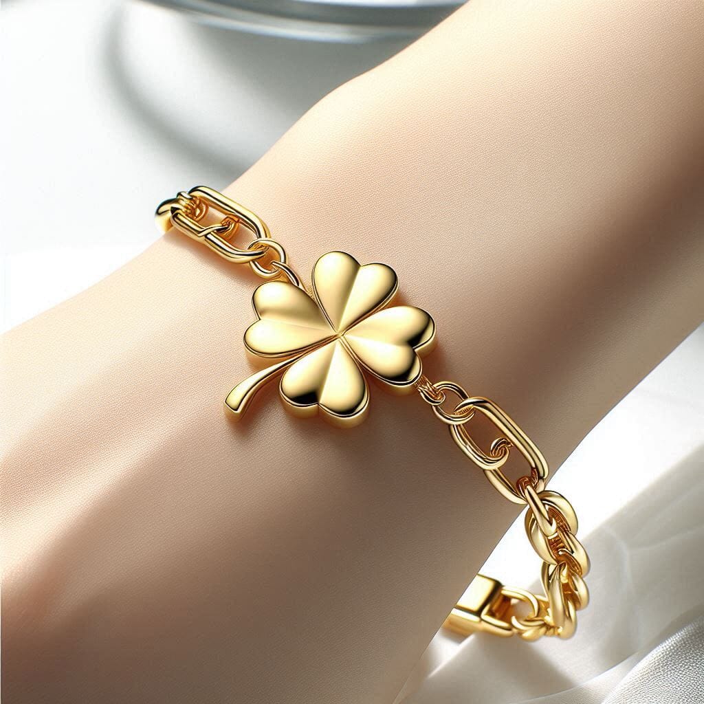 Clover Bracelet Real Gold: Your Guide to Real Gold Luck