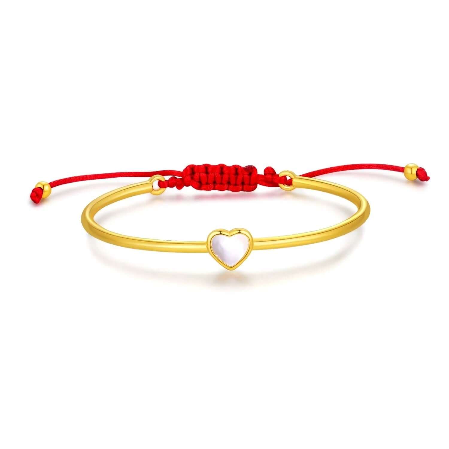 Shop personalized heart bracelets for a special touch