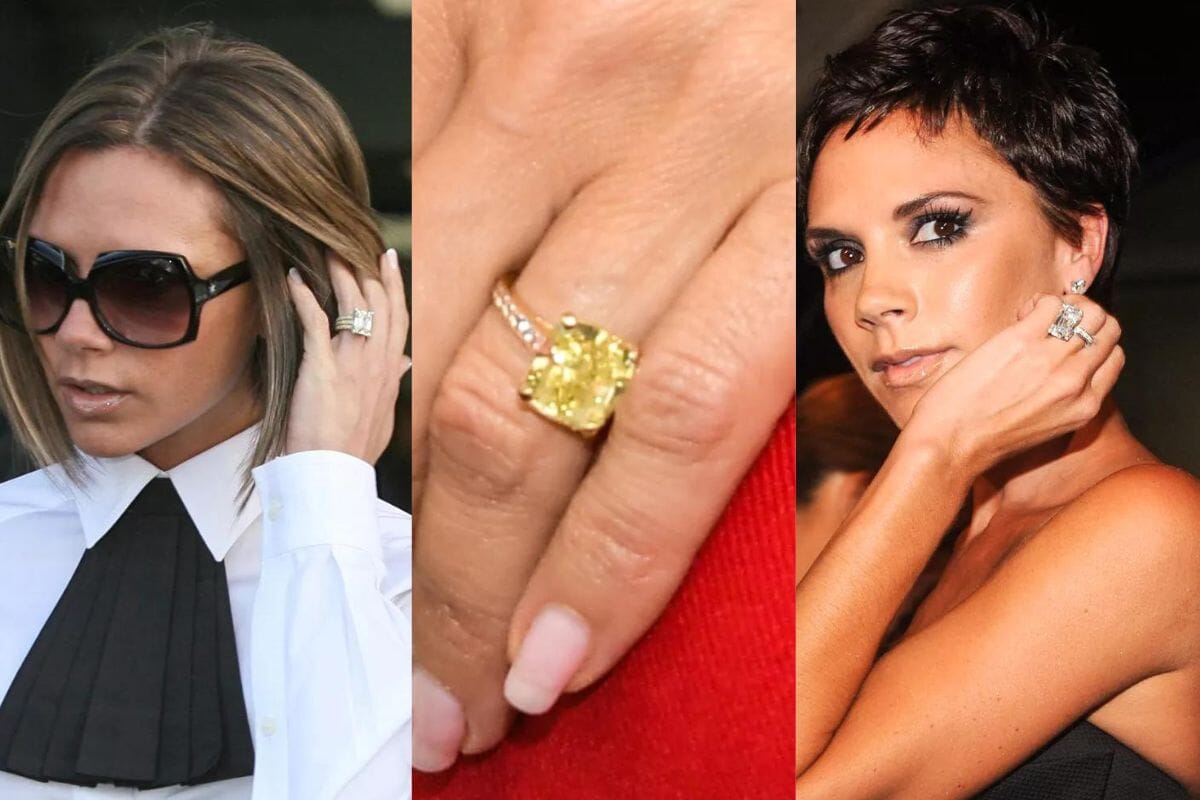 Victoria Beckham Engagement Ring: A Glimpse into Posh's Sparkling Style