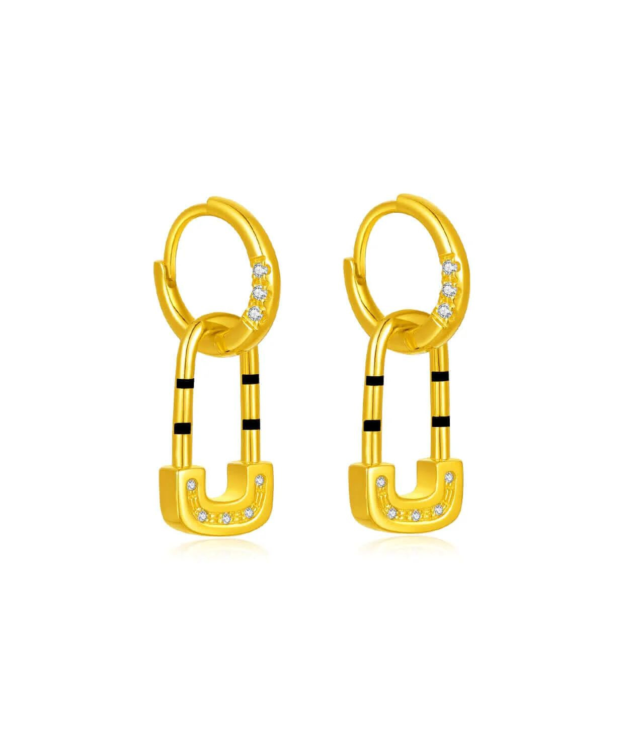 Lock Earrings