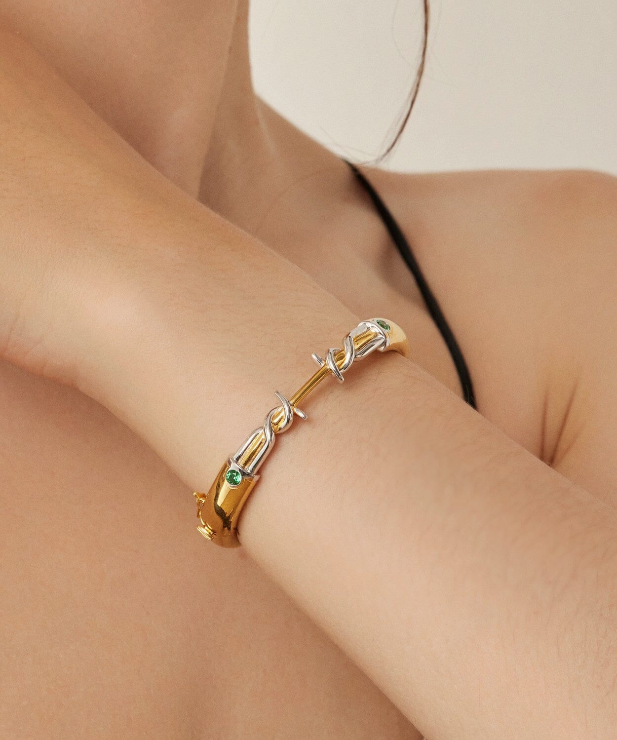 24K Gold Enchanted Vine Bracelet Saurin Jiya