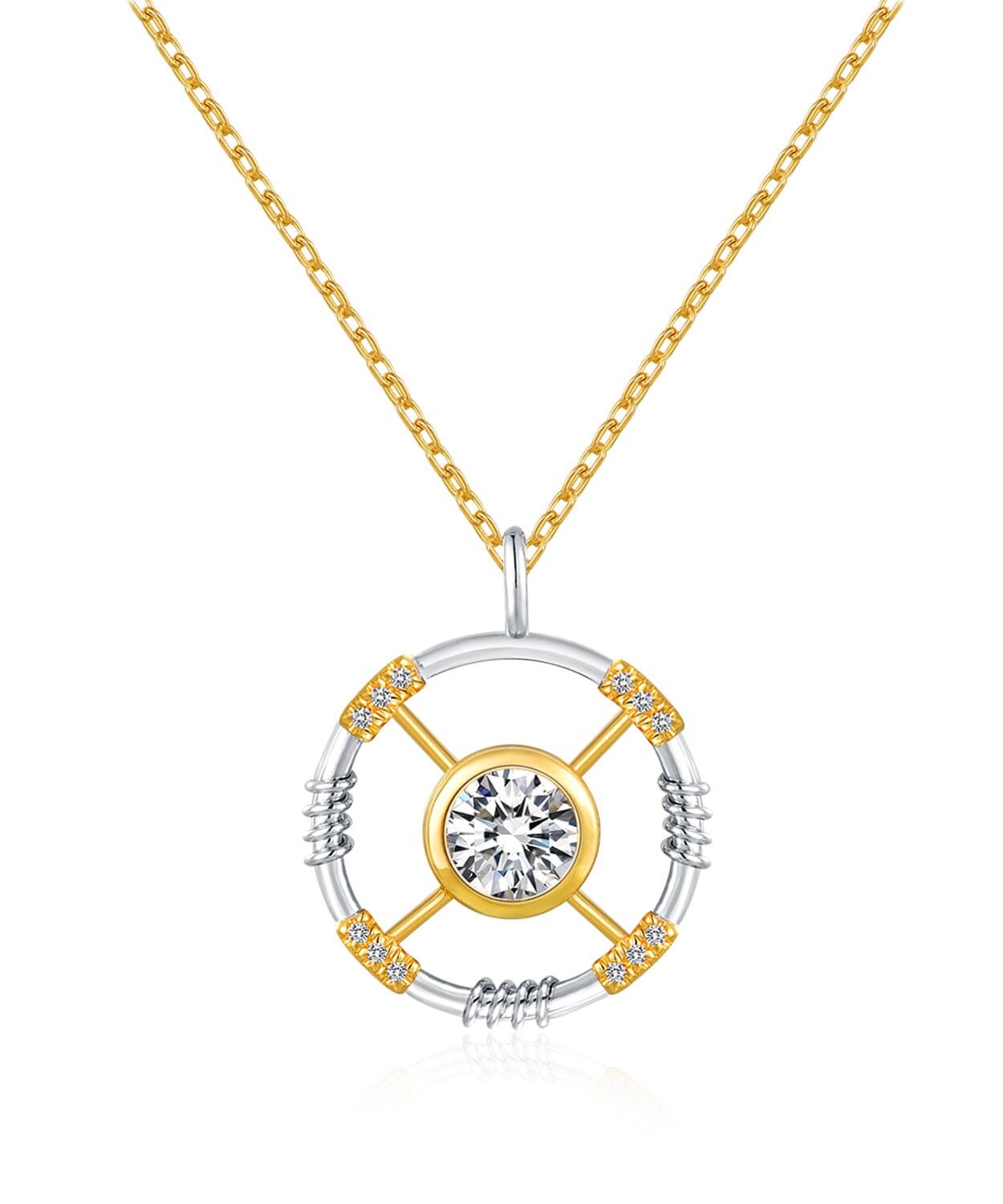 gold necklace women