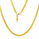 Herringbone Gold Chain