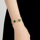Green Clover Bracelet
