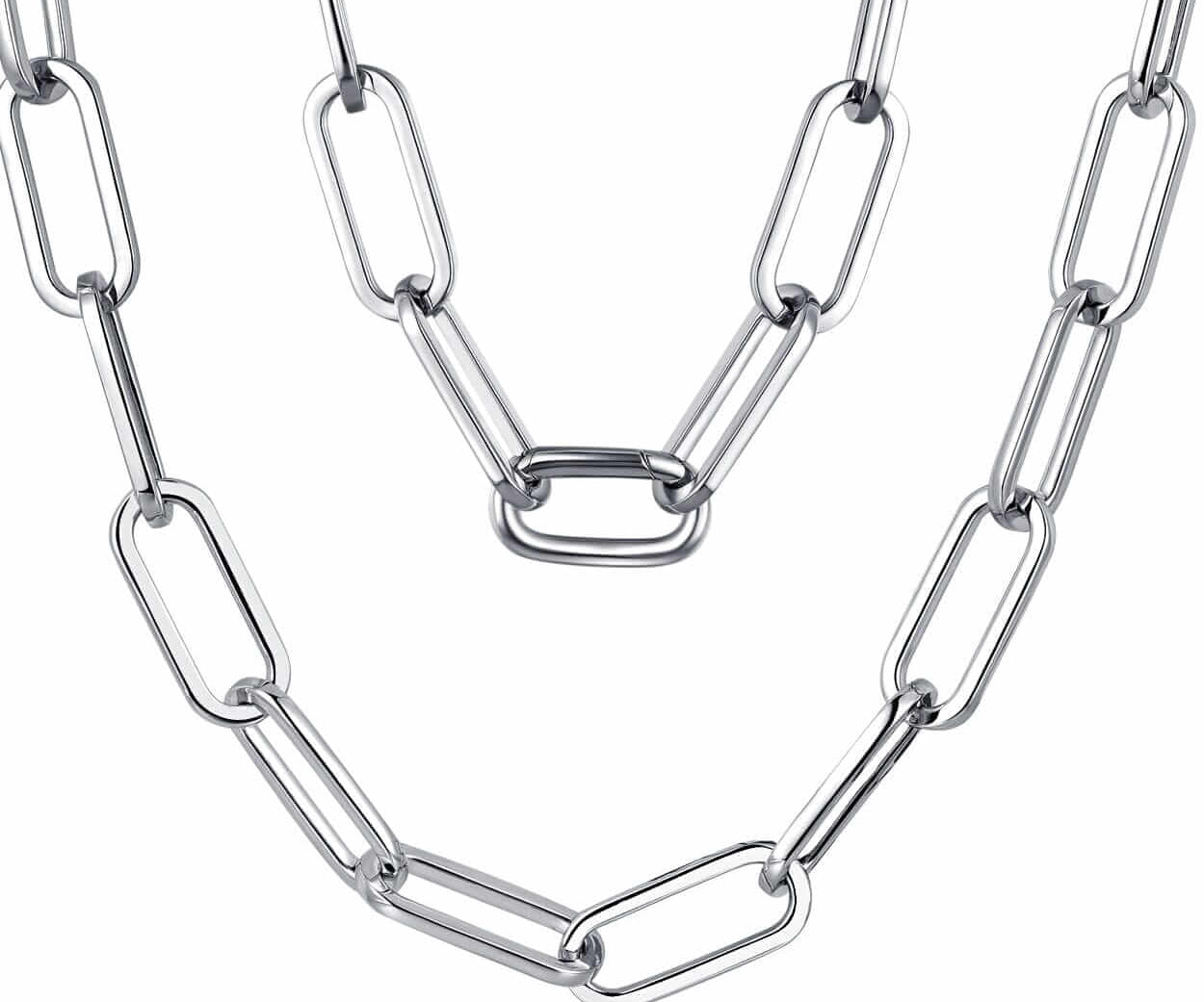7mm Paperclip Statement Chain Handcrafted Fine Jewelry