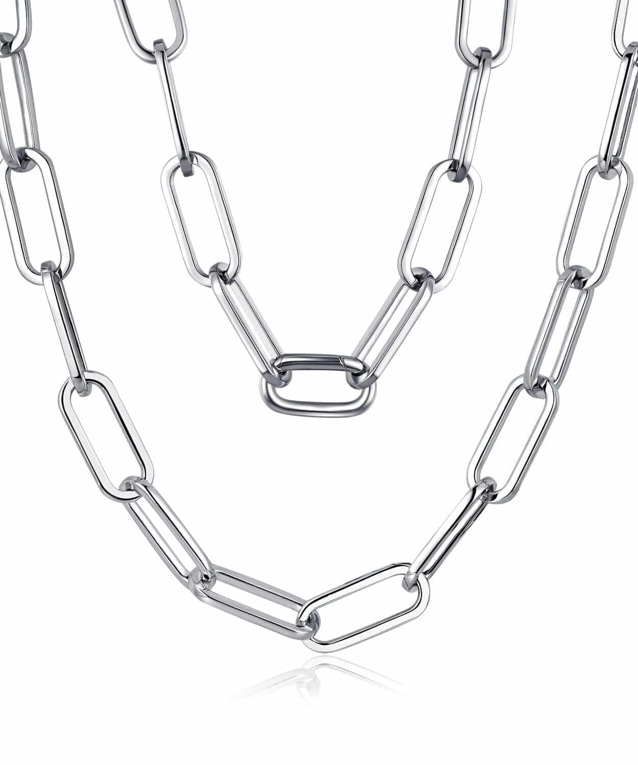 7mm Paperclip Statement Chain 