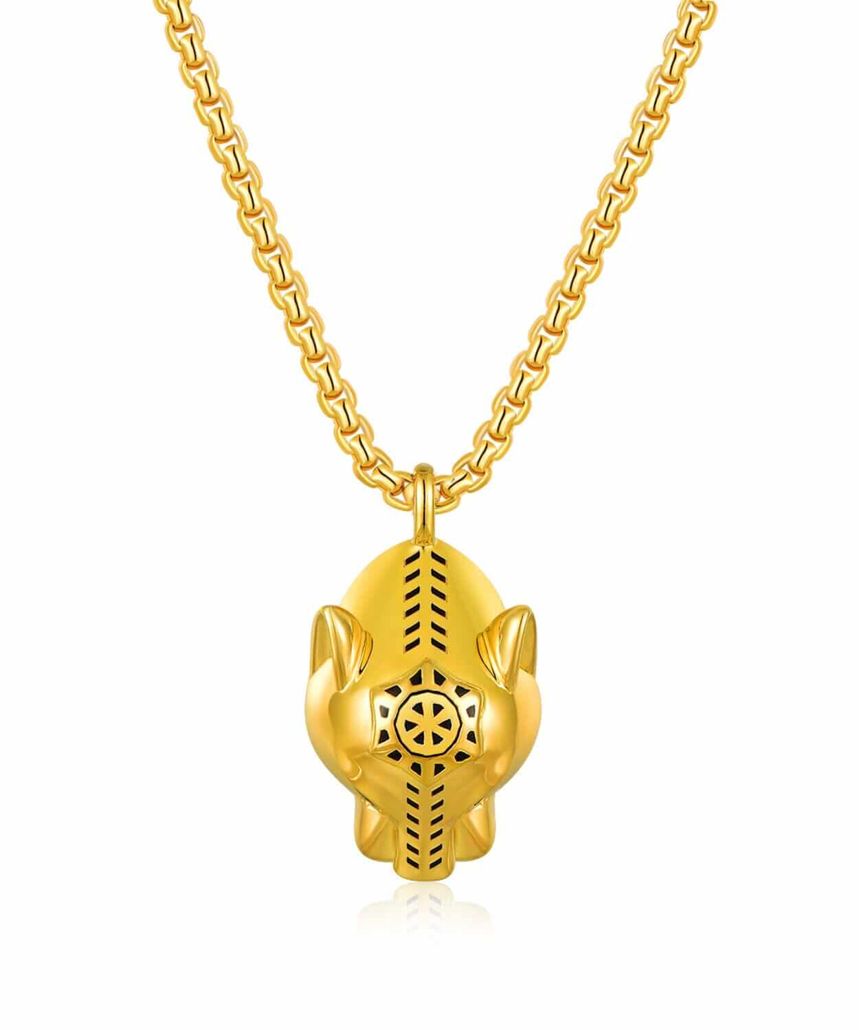 Gold Panther Pendant