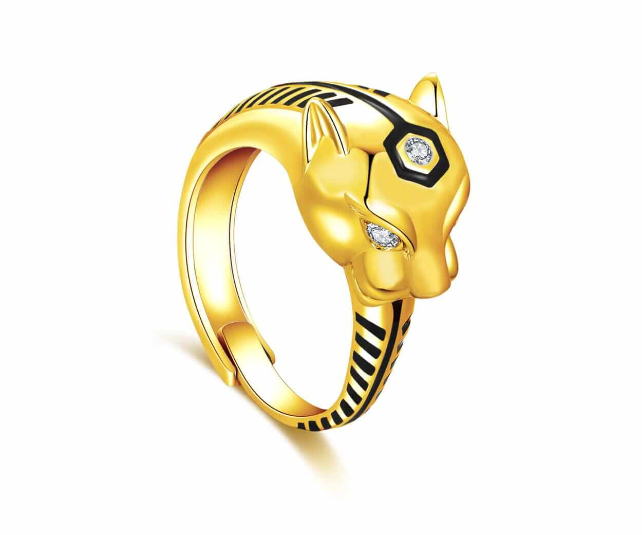 Gold Panther RingsHandcrafted Fine Jewelry