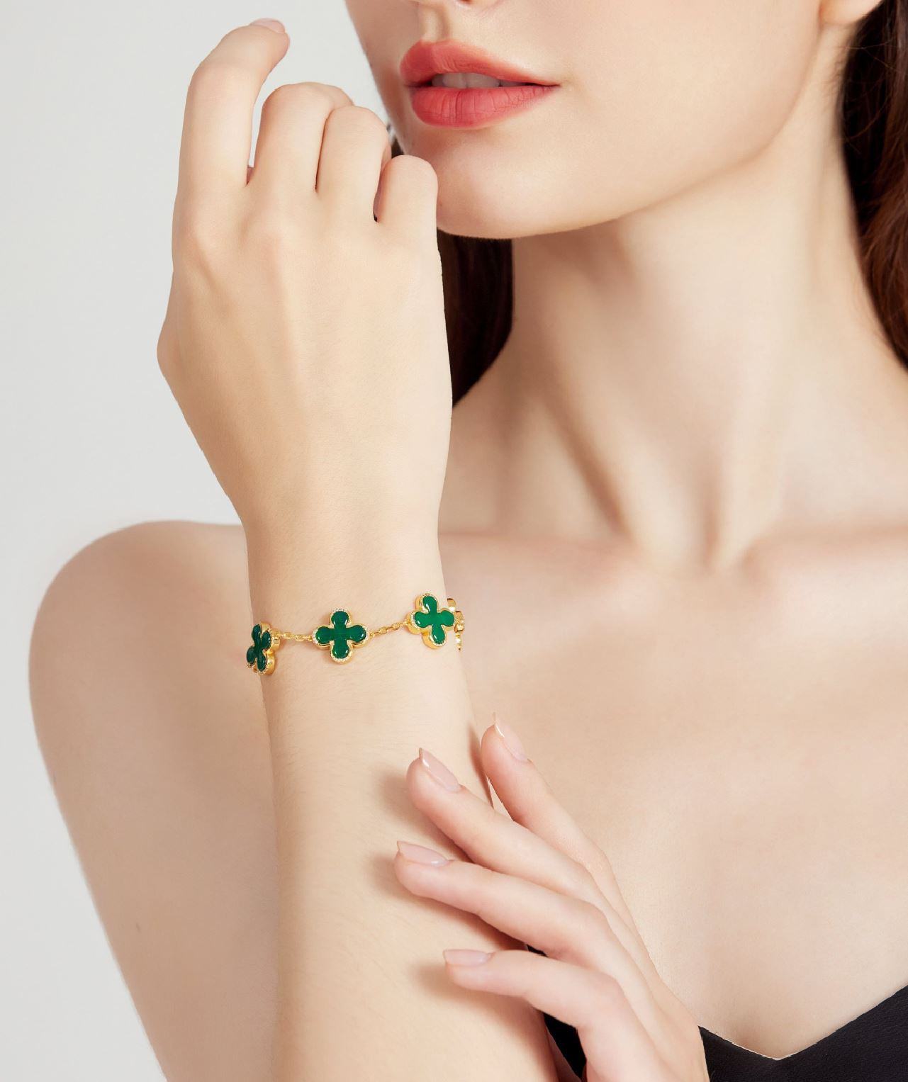 Green Clover Bracelet