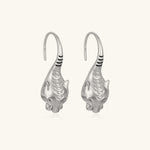 24K White Gold Leopard Earring Saurin Jiya